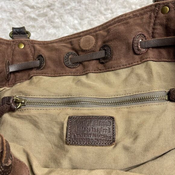 LUCKY BRAND Mult-Color leather & Suede Patchwork HOBO  large Shoulder Bag - Picture 5 of 15